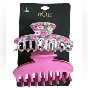 Noir Hair Claw Clips 2PK